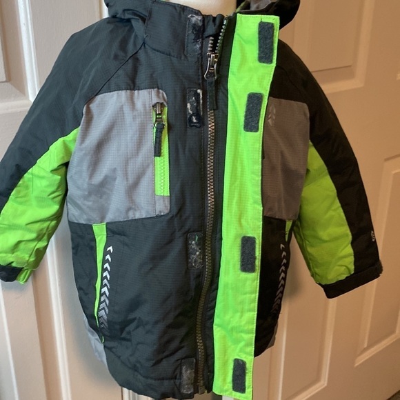 Free Country Fleece Lined Winter Jacket Size 3T in EUC - Picture 5 of 10
